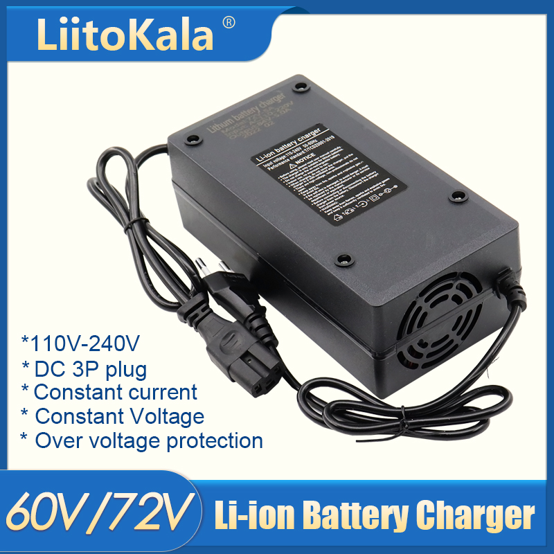 60V/72V 5A Li-ion lithium batt - 84V 20A Smart Charger ulasan dan harga