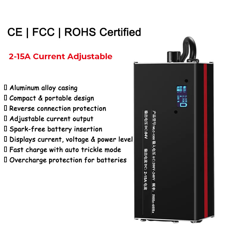 2-15A Current Adjust Fast Char - 72V 15A Fast Charger ulasan dan harga