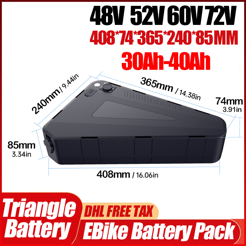 Electric Bicycle 60v 72v 3000w - 72V 50Ah 21700 Lithium Battery ulasan dan harga