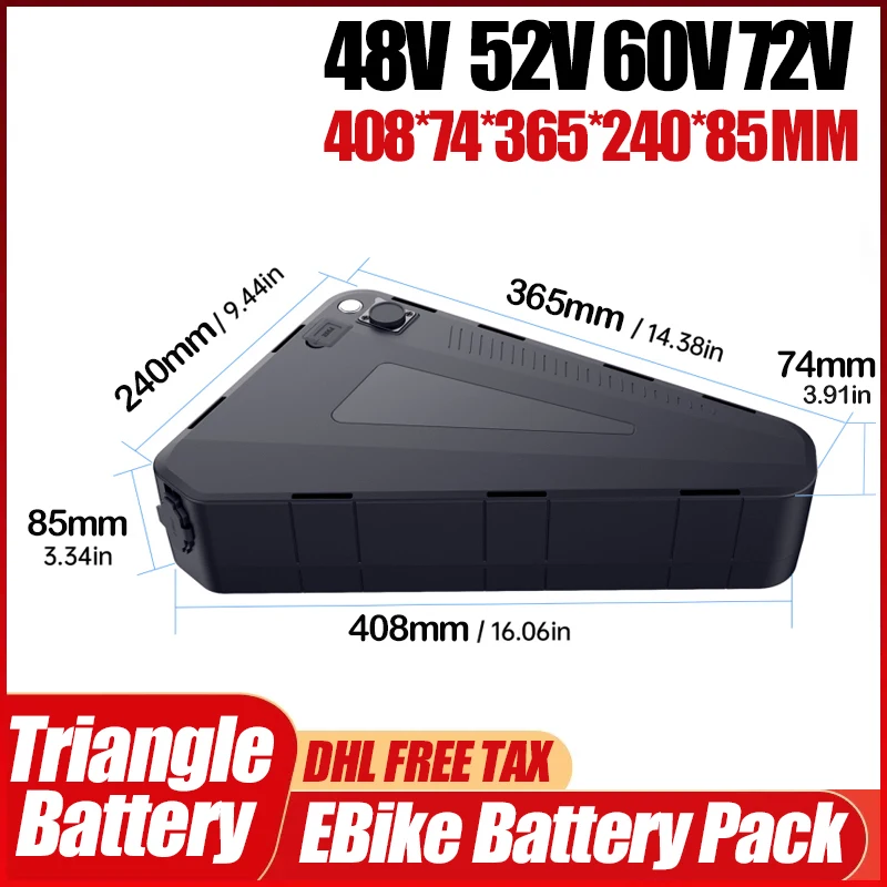 36v 48v 52v 60v 72v Electric B - 72V 50Ah 21700 Lithium Battery ulasan dan harga