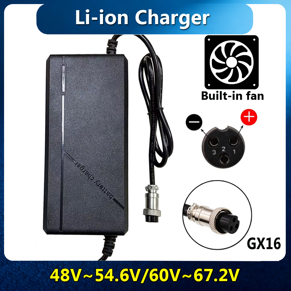 54.6V 67.2V Li-ion Charger For - 84V 20A Smart Charger ulasan dan harga