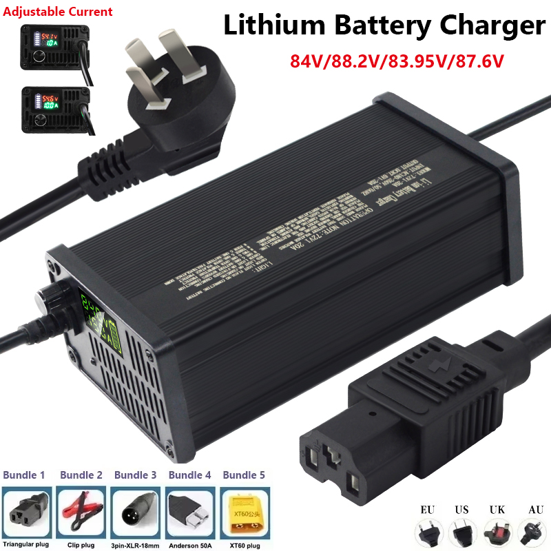 72V Adjustable Lithium Battery - 72V 15A Fast Charger ulasan dan harga
